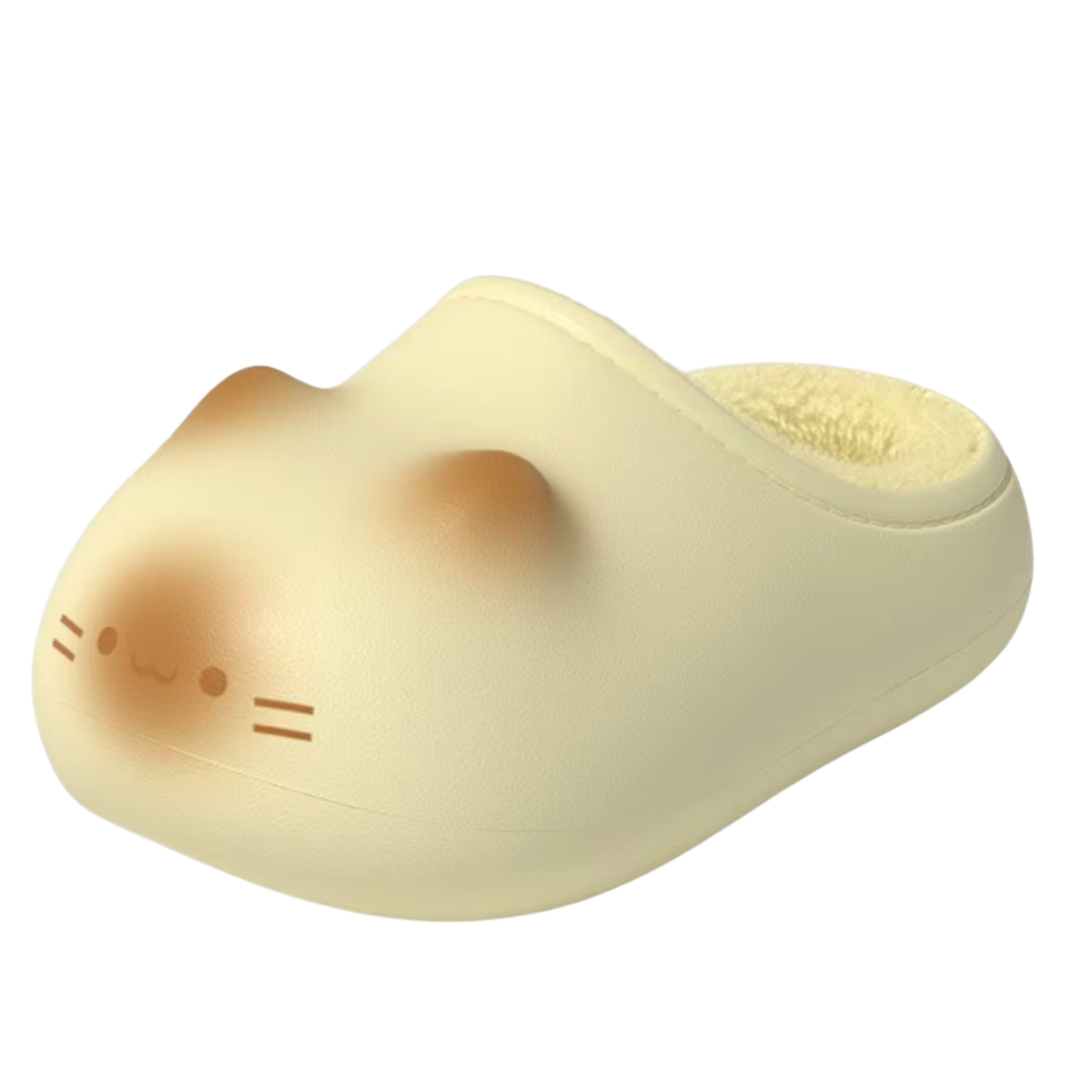 Zapatillas de gato calentitas e impermeables